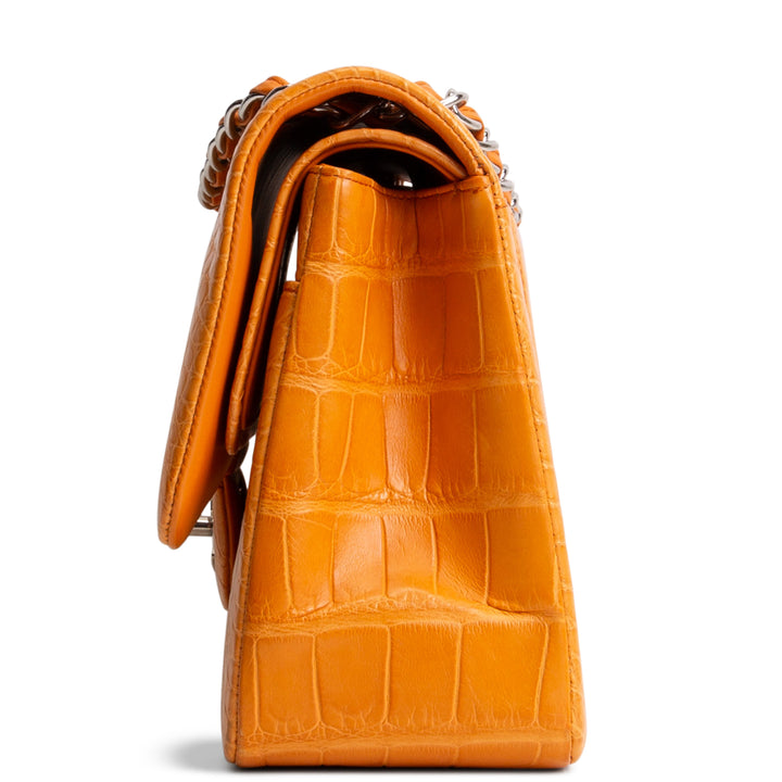 CHANEL Jumbo Double Flap Alligator