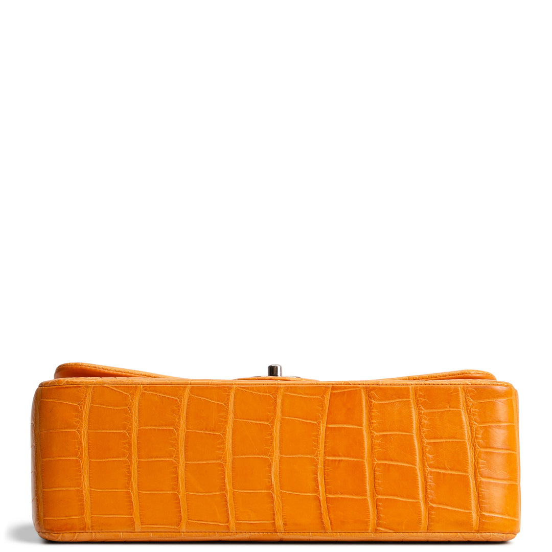 CHANEL Jumbo Double Flap Alligator