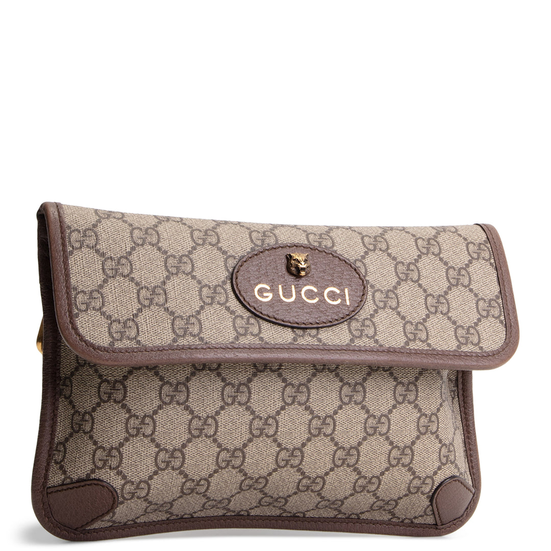 GUCCI Neo Vintage Web Belt Bag - GG Supreme