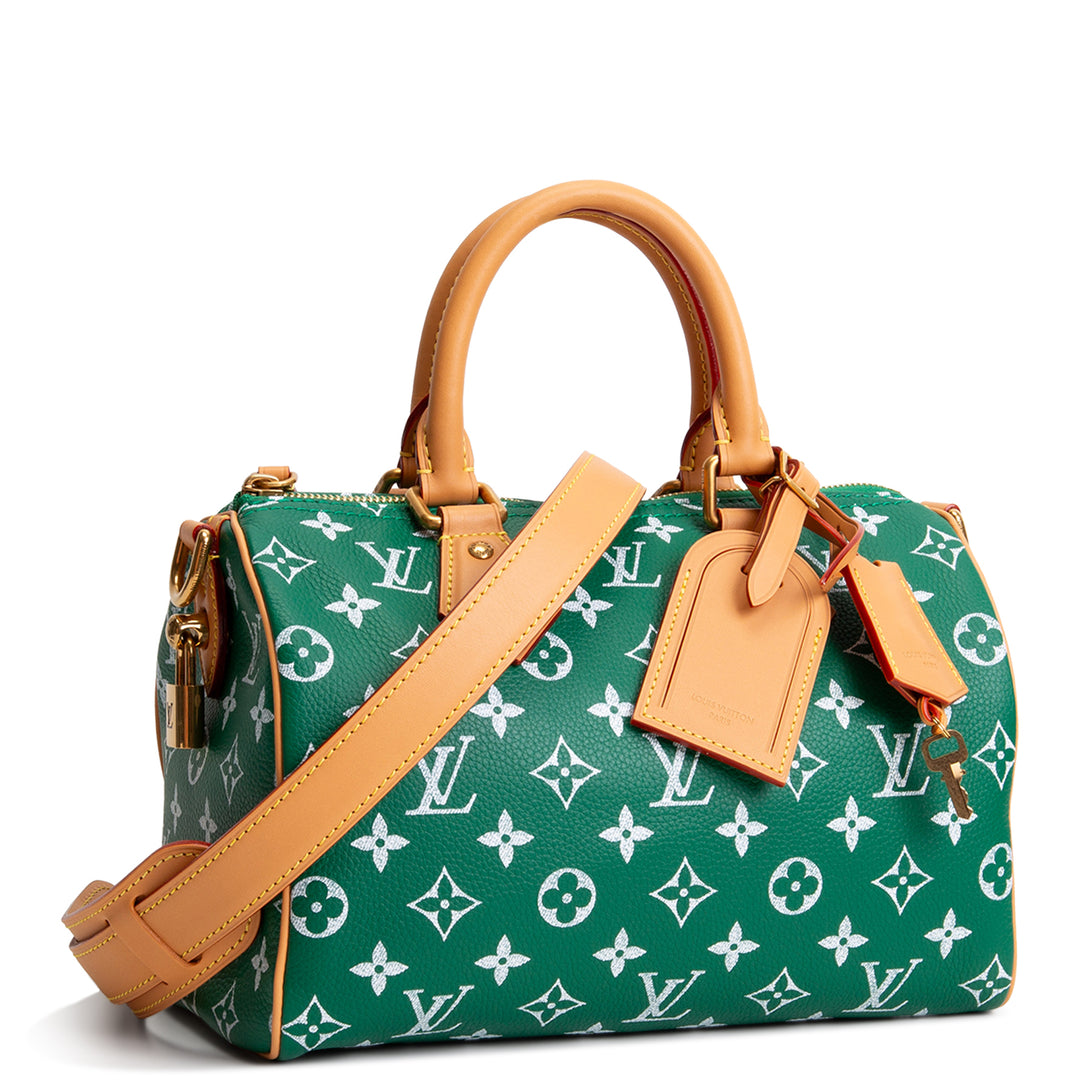 LOUIS VUITTON Runway P9 Speedy 25 Bandouliere - Green