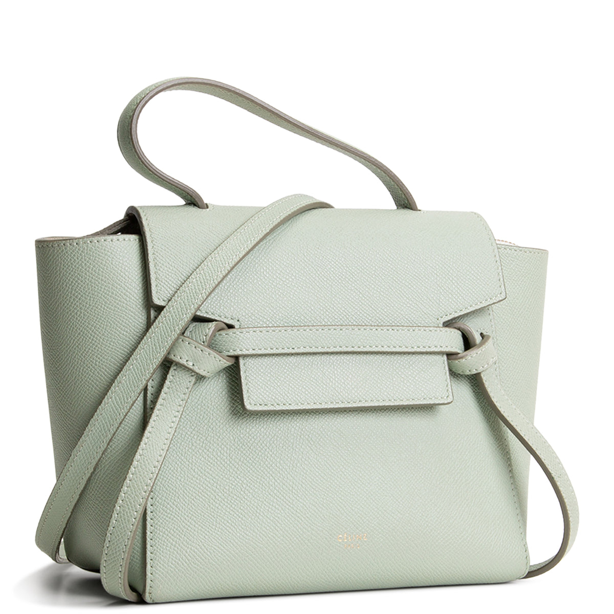 CELINE Nano Belt Bag - Seafoam Green