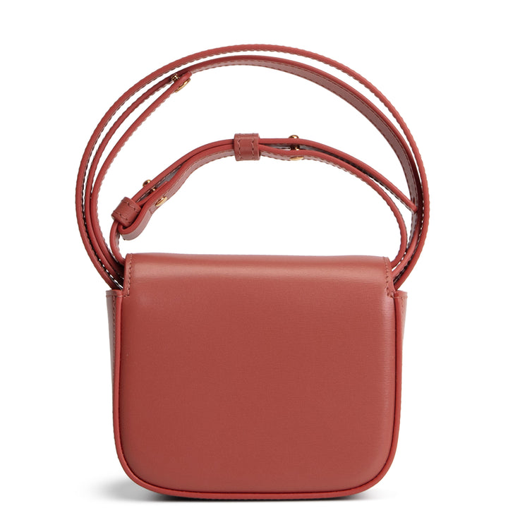 CELINE Triomphe Claude Mini - Terracotta