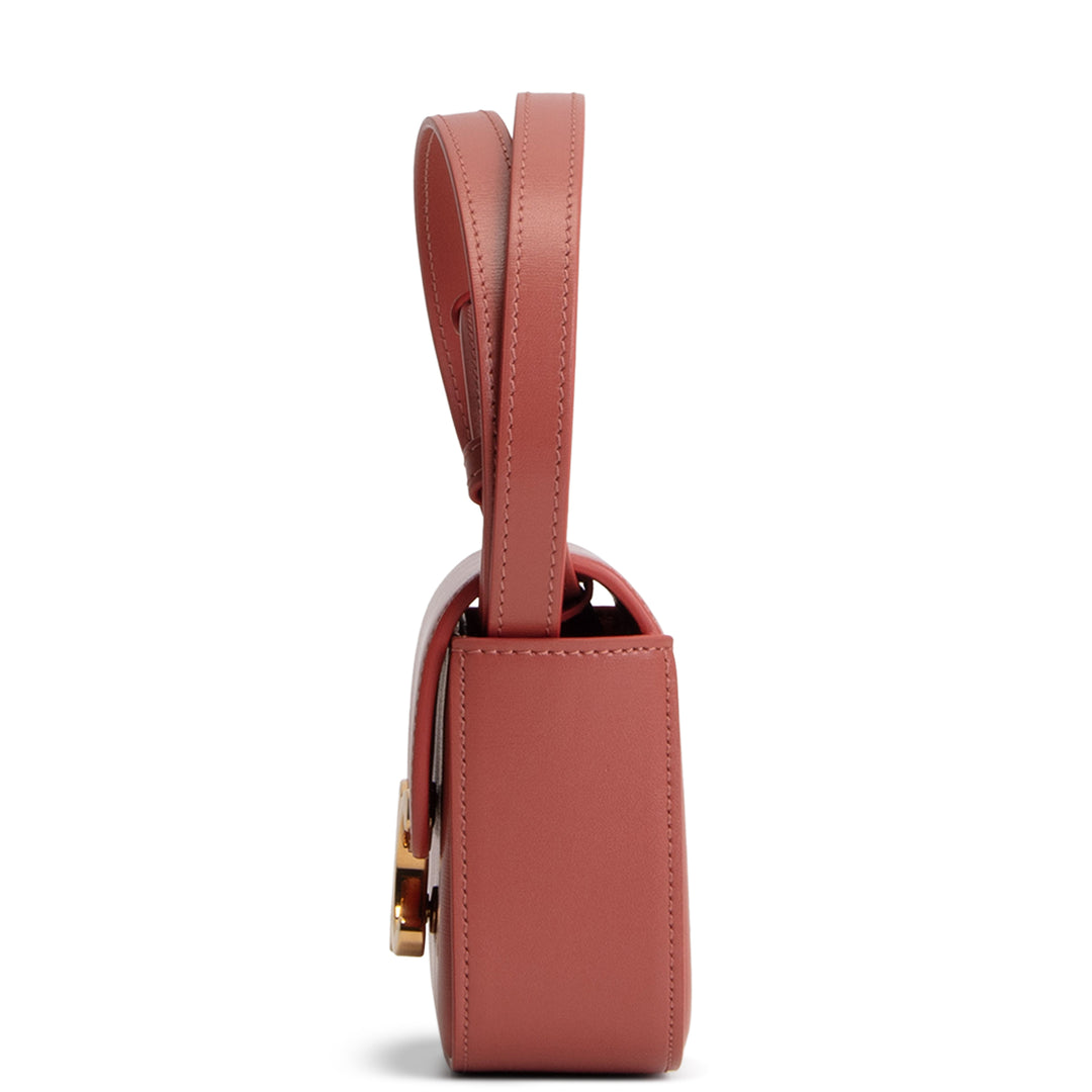 CELINE Triomphe Claude Mini - Terracotta