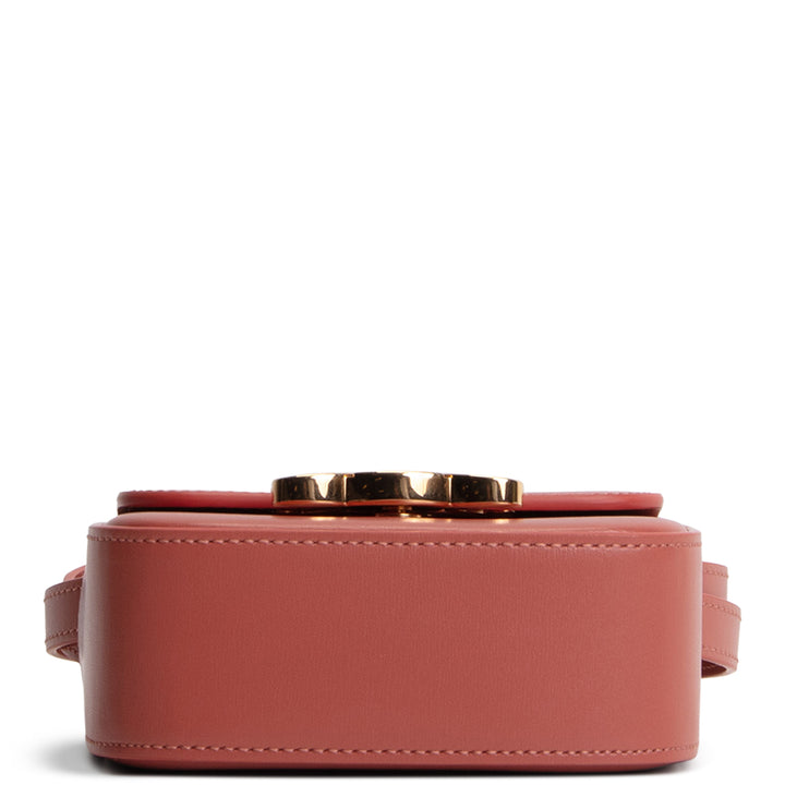 CELINE Triomphe Claude Mini - Terracotta