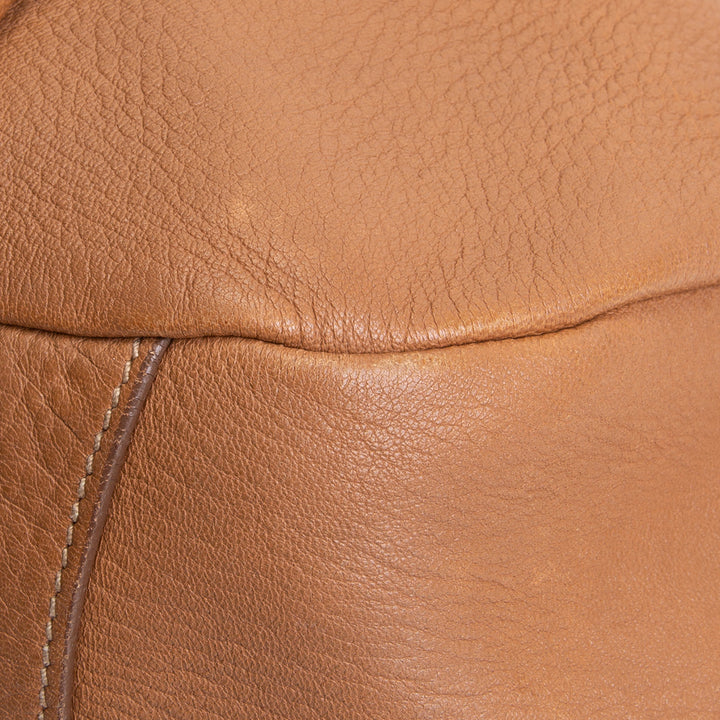 PRADA Vitello Daino Leather Hobo