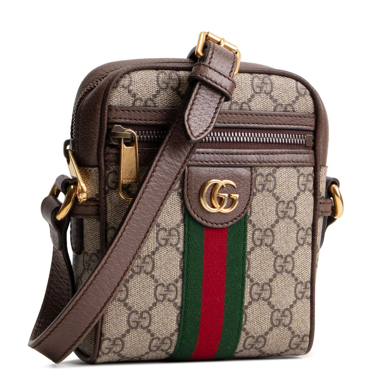 GUCCI Mini Ophidia GG Supreme Messenger