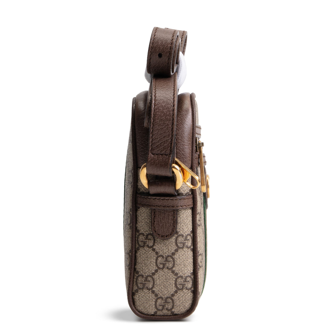 GUCCI Mini Ophidia GG Supreme Messenger