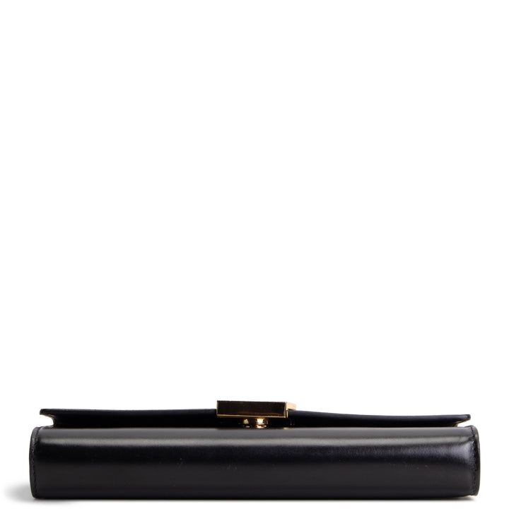 LOUIS VUITTON Capucines Wallet on Chain - Black