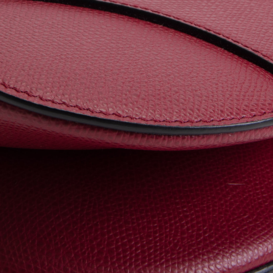 DIOR Saddle Bag - Burgundy