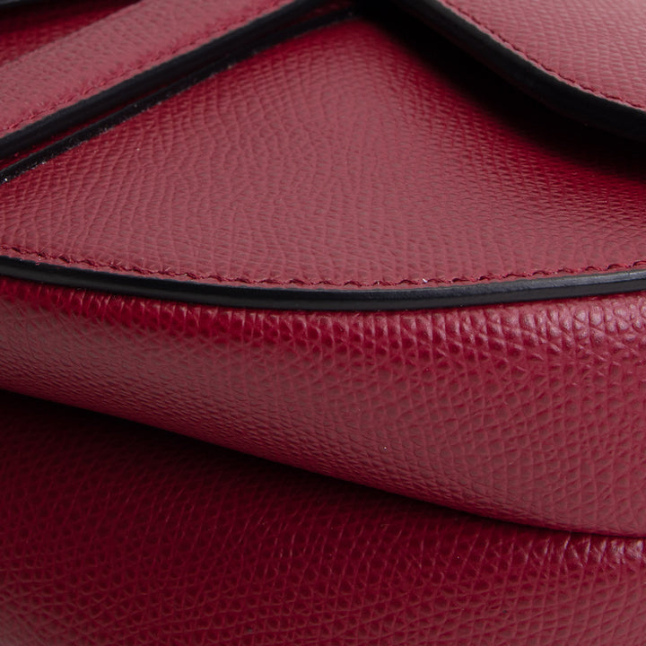 DIOR Saddle Bag - Burgundy