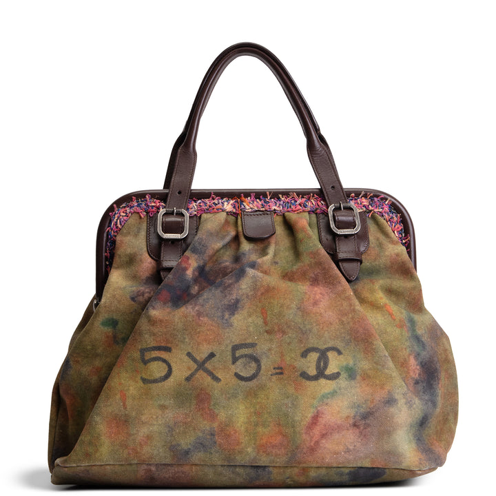 CHANEL Graffiti On The Pavements Bowling Bag