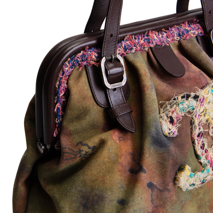 CHANEL Graffiti On The Pavements Bowling Bag