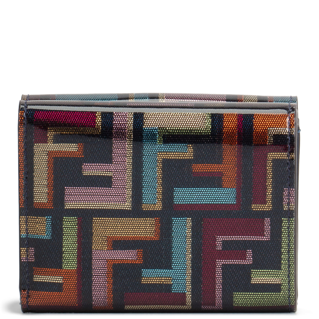 FENDI Patent FF Diamonds Trifold Wallet - Multicolore