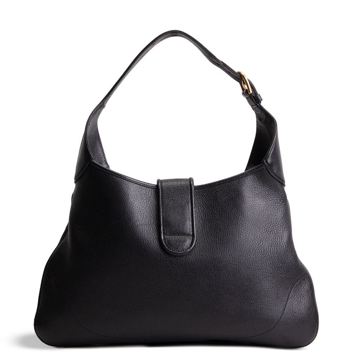 GUCCI Medium Aphrodite Shoulder Bag - Black OUTLET FINAL SALE