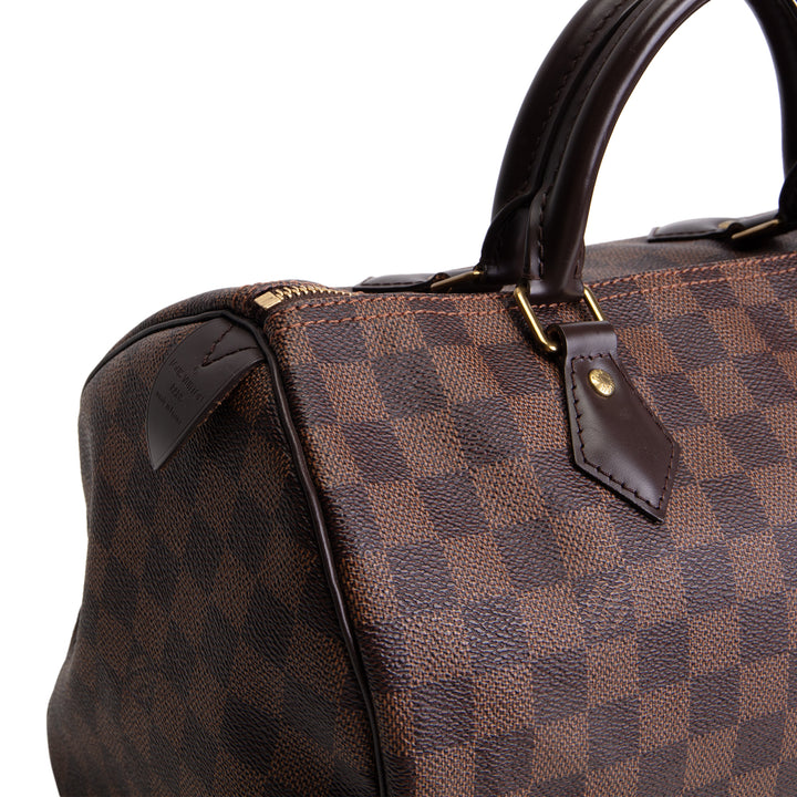 LOUIS VUITTON Damier Ebene Speedy 30