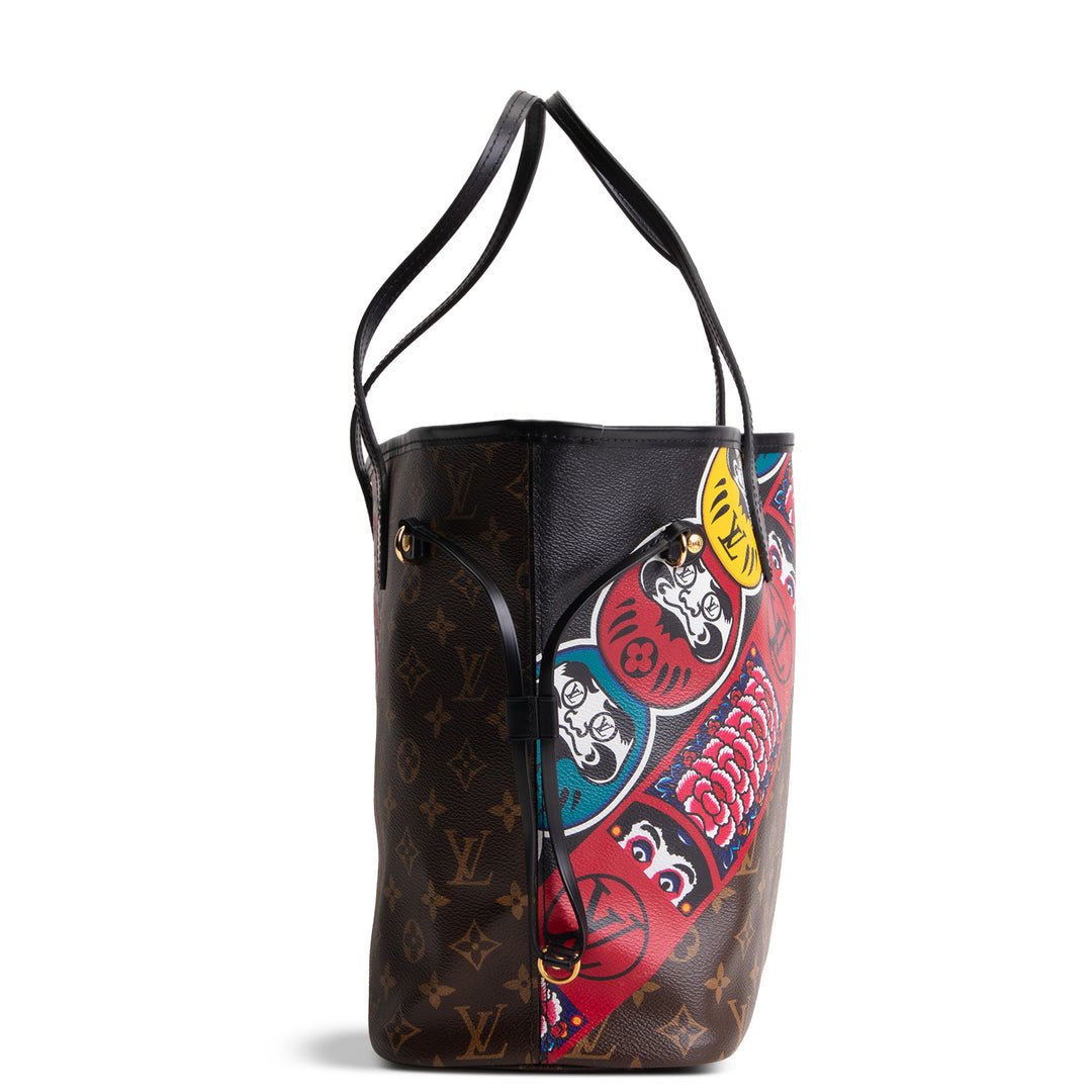 LOUIS VUITTON Monogram Kabuki Neverfull MM w/ Pouch