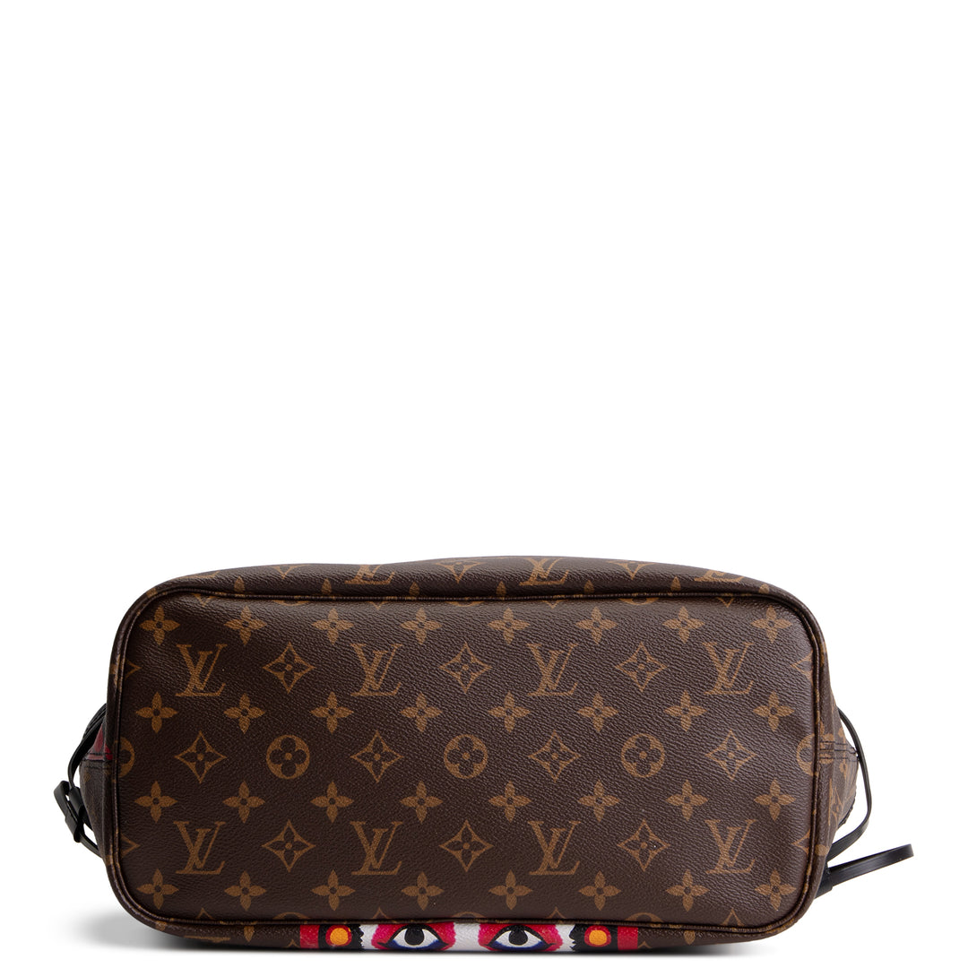 LOUIS VUITTON Monogram Kabuki Neverfull MM w/ Pouch