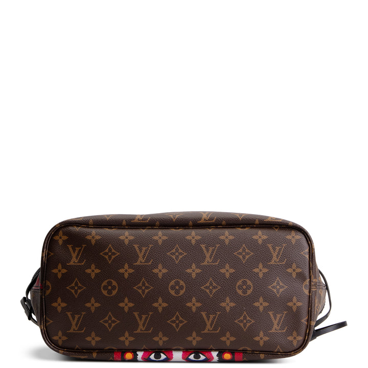 LOUIS VUITTON Monogram Kabuki Neverfull MM w/ Pouch