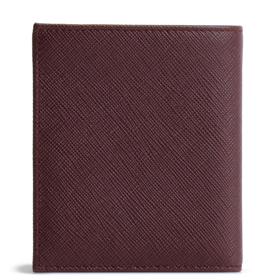 PRADA Saffiano Triangalo Billfold Wallet