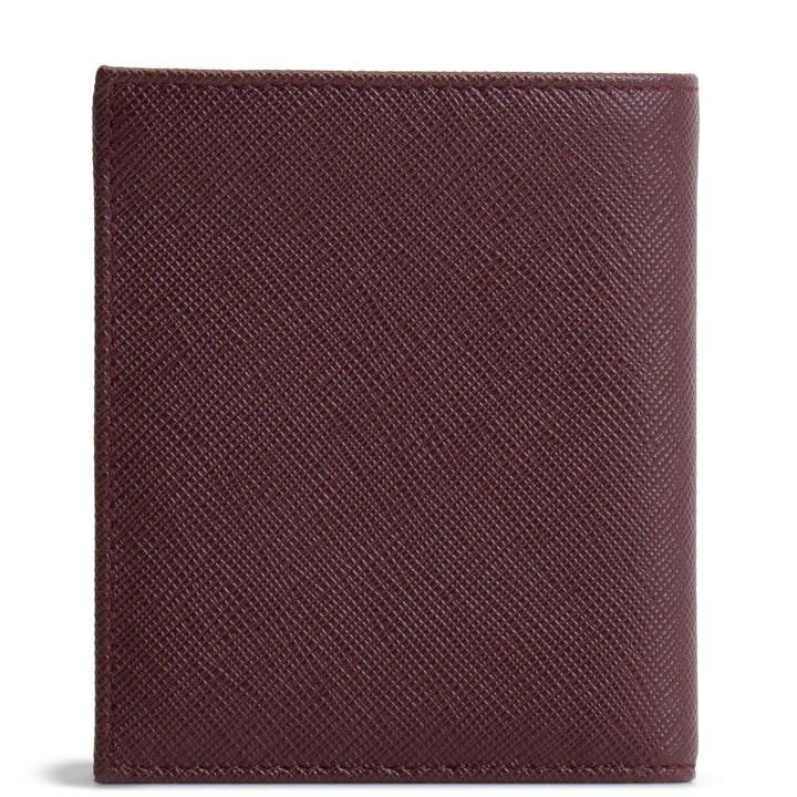 PRADA Saffiano Triangalo Billfold Wallet
