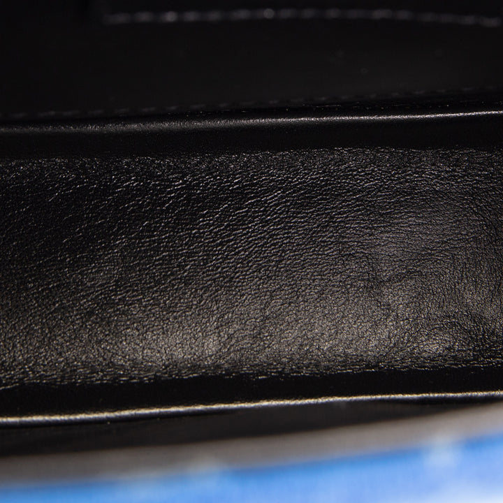 SAINT LAURENT Jamie Medium Jersey Wool Patchwork Crossbody Bag