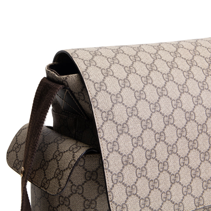 GUCCI GG Supreme Diaper Bag