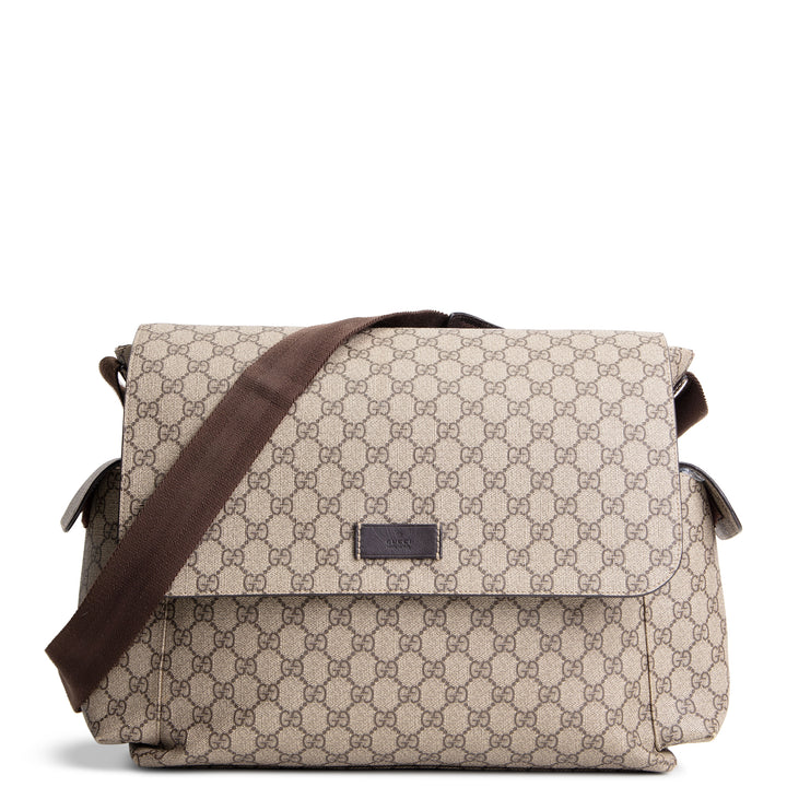 GUCCI GG Supreme Diaper Bag