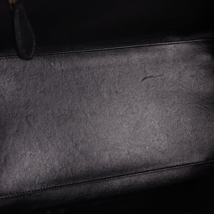 CELINE Mini Tricolor Leather Luggage Tote