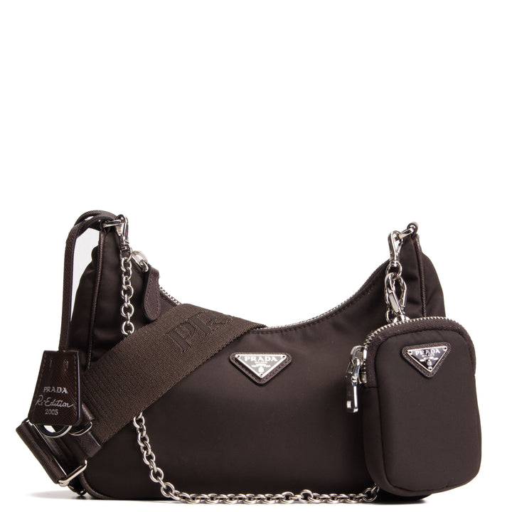 PRADA Nylon Re-Edition 2005 - Brown OUTLET FINAL SALE