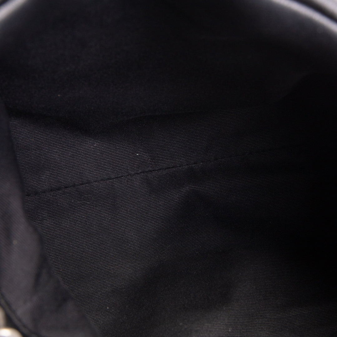 SAINT LAURENT Loulou Small Puffer Bag - Black OUTLET FINAL SALE