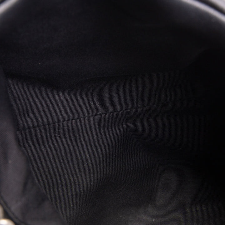 SAINT LAURENT Loulou Small Puffer Bag - Black OUTLET FINAL SALE