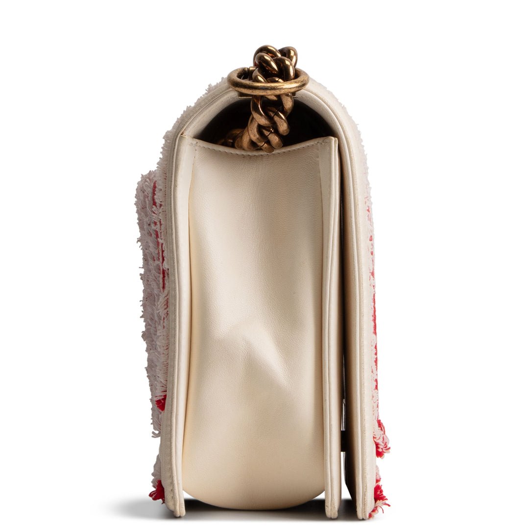 CHANEL Sequin Cuba Boy Bag