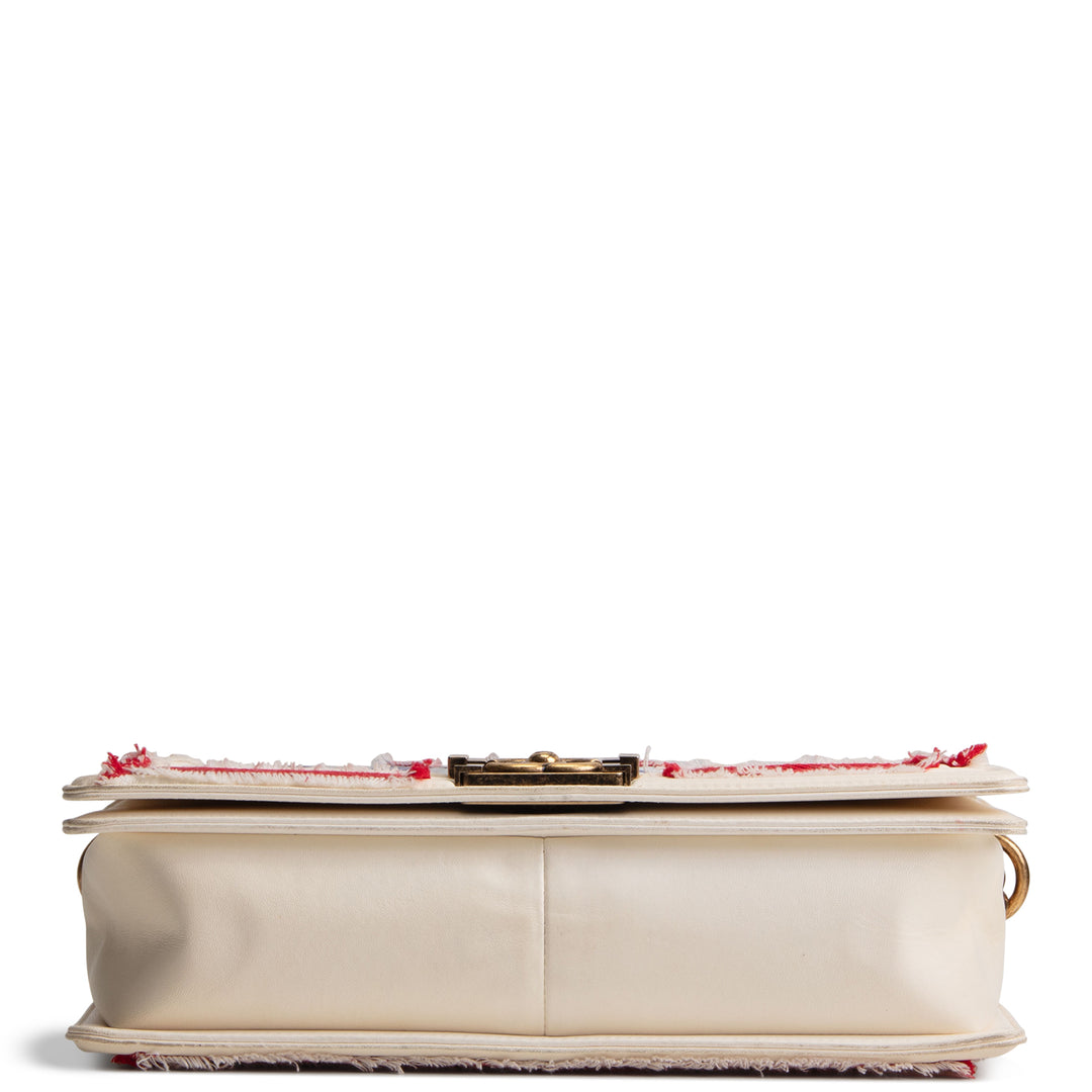 CHANEL Sequin Cuba Boy Bag