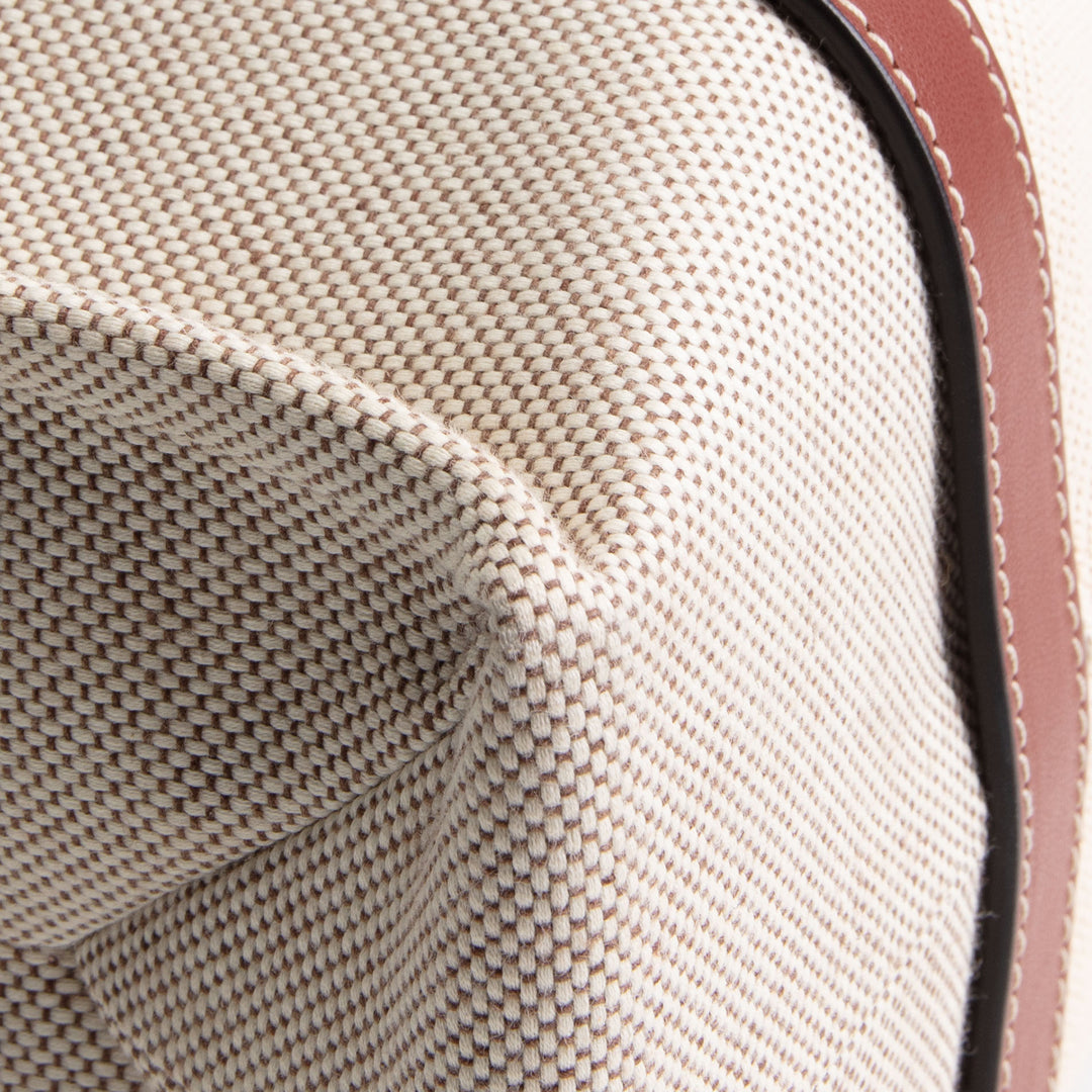 CHLOE Canvas Woody Tote - Neutral