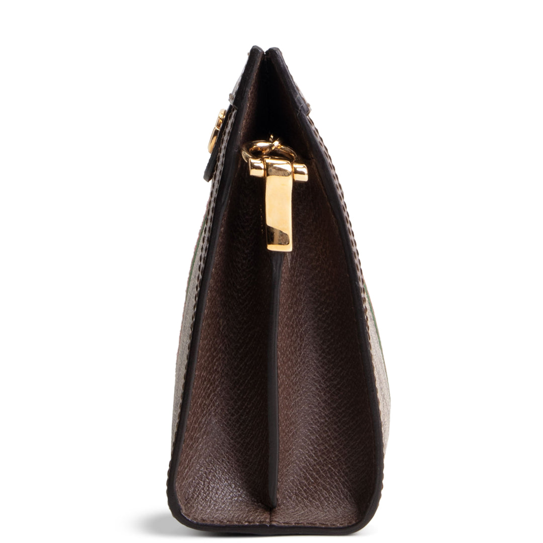 GUCCI GG Supreme Ophidia Clutch/Shoulder Bag