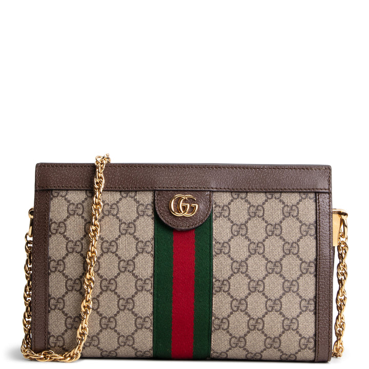 GUCCI GG Supreme Ophidia Clutch/Shoulder Bag