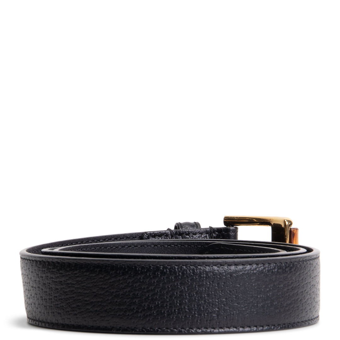 GUCCI Bamboo Leather Belt