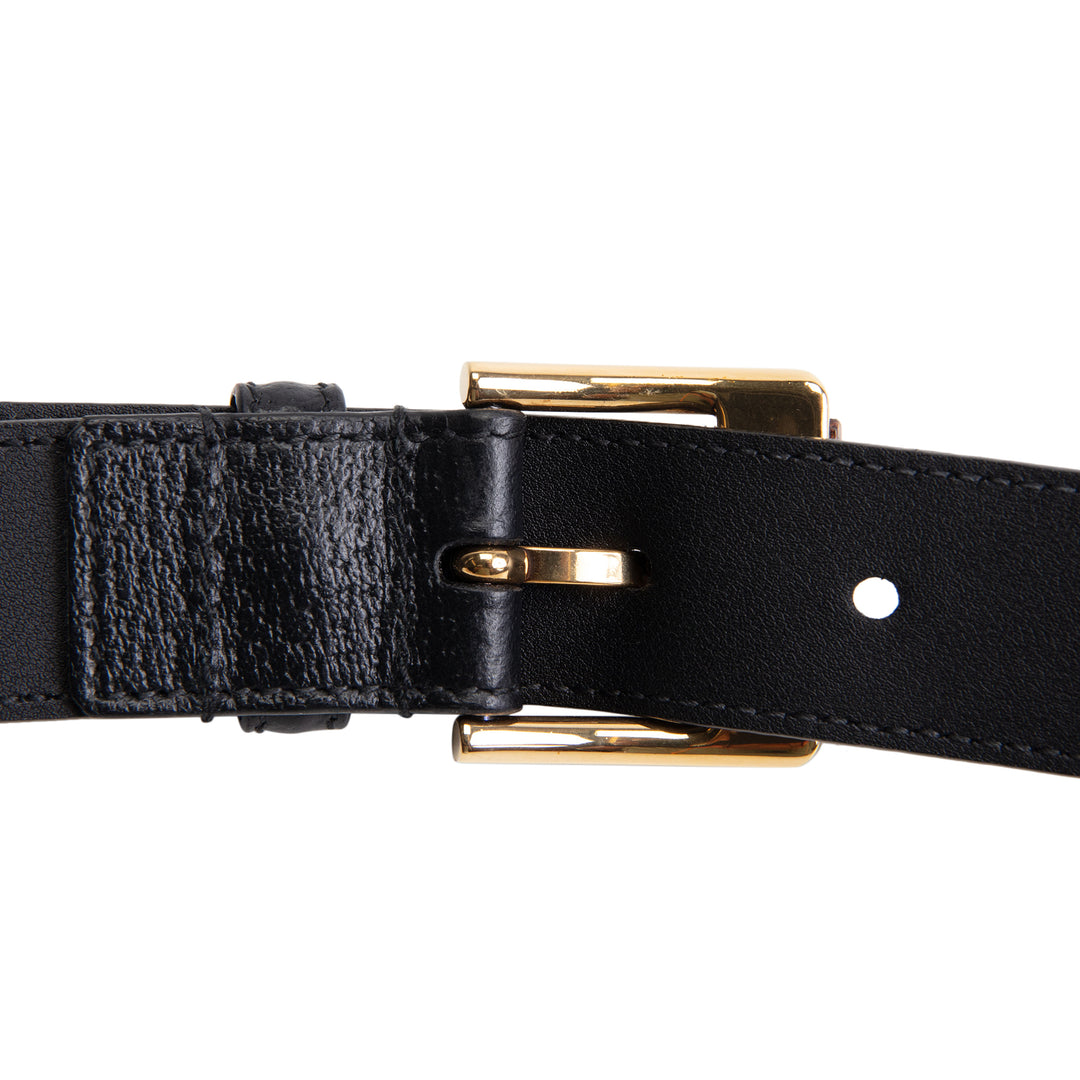 GUCCI Bamboo Leather Belt