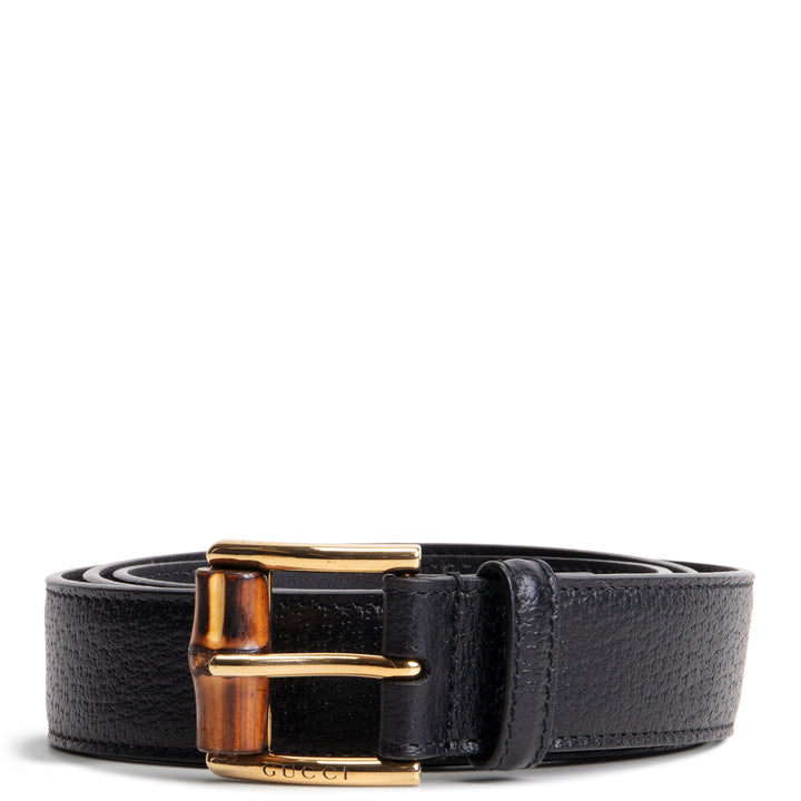 GUCCI Bamboo Leather Belt