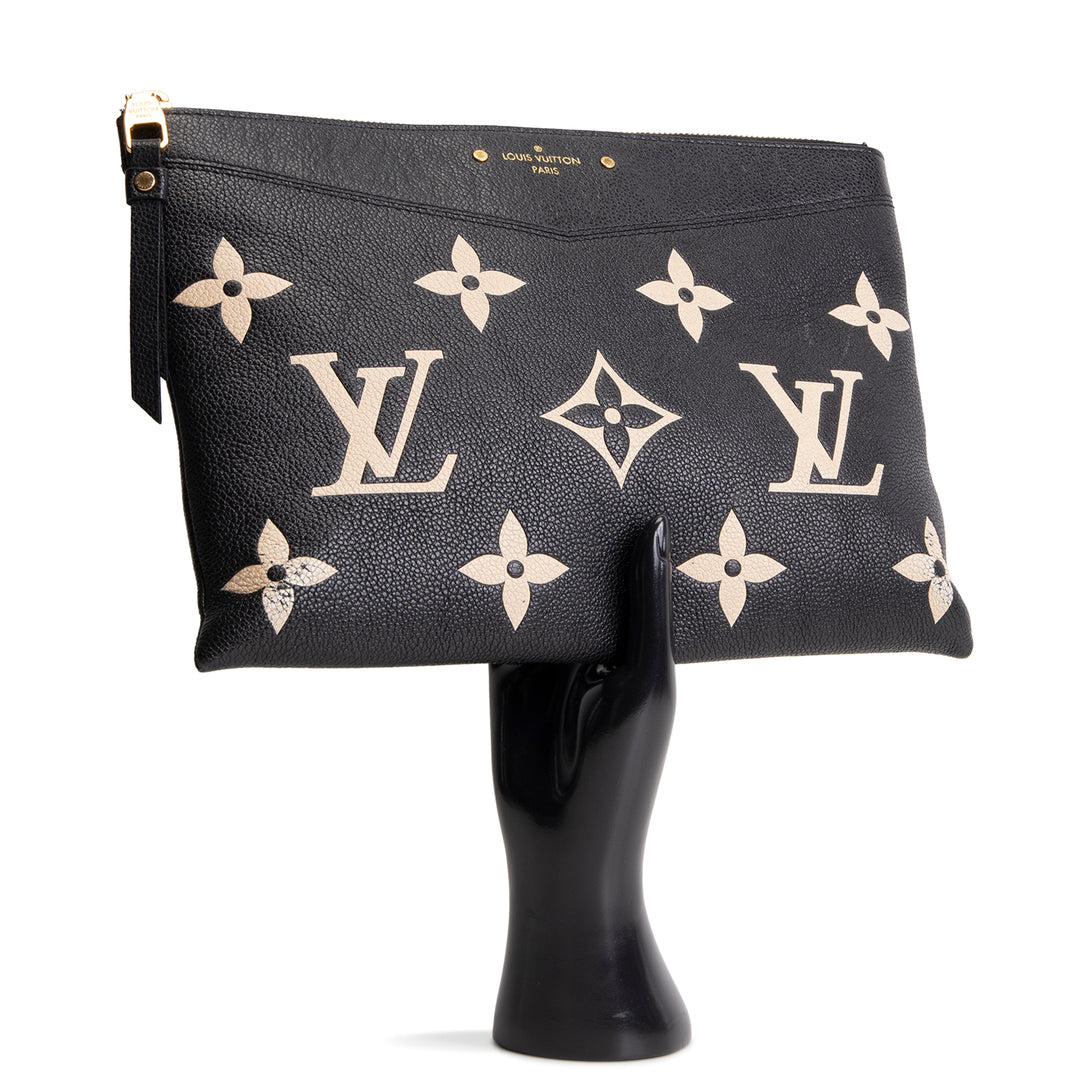 LOUIS VUITTON Bi-Color Clutch OUTLET FINAL SALE