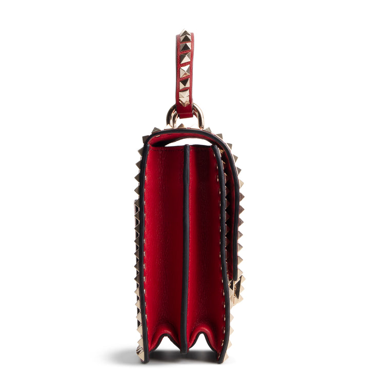 VALENTINO Rockstud No Limit Top Handle Flap Bag