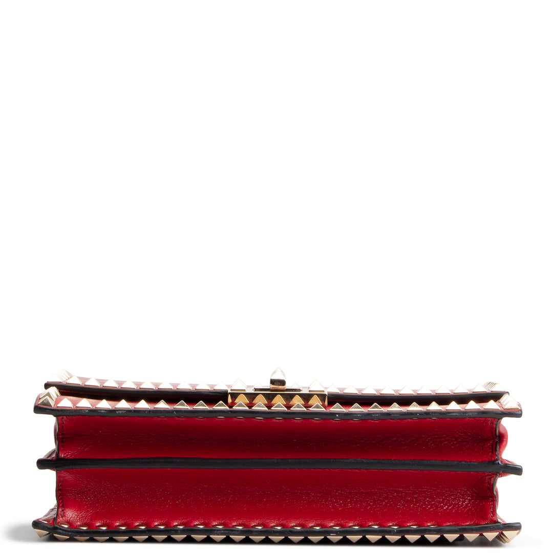 VALENTINO Rockstud No Limit Top Handle Flap Bag