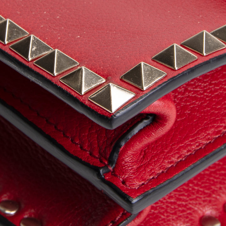 VALENTINO Rockstud No Limit Top Handle Flap Bag