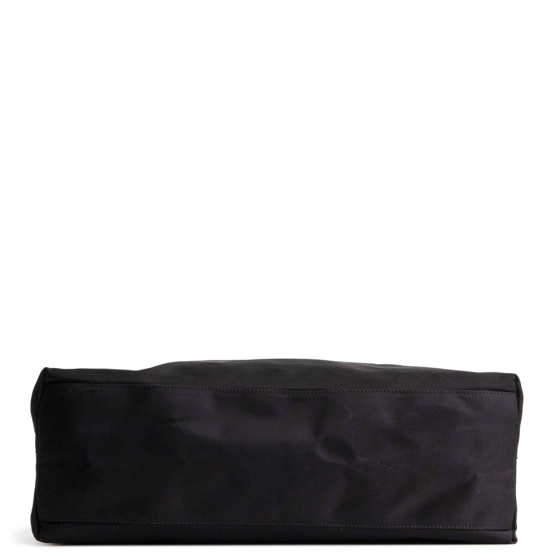 PRADA Tessuto Hobo w/ Acrylic Handle - Black