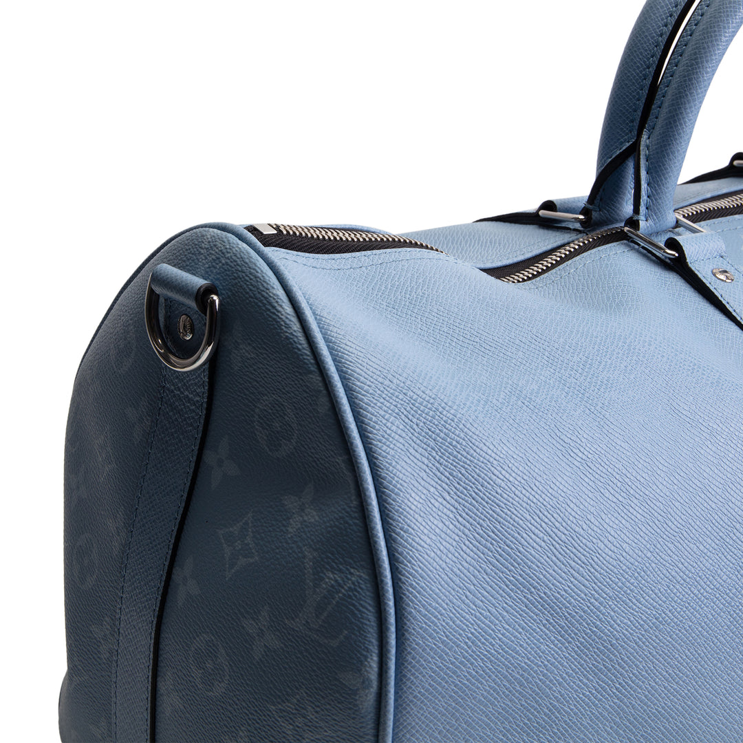 LOUIS VUITTON Taigarama Keepall Bandouliere 50 - Blue Lagoon