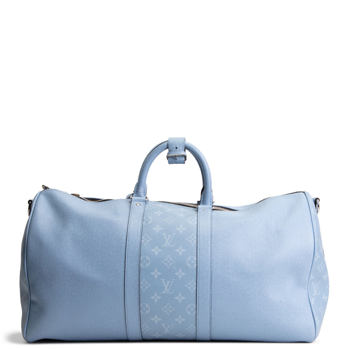 LOUIS VUITTON Taigarama Keepall Bandouliere 50 - Blue Lagoon