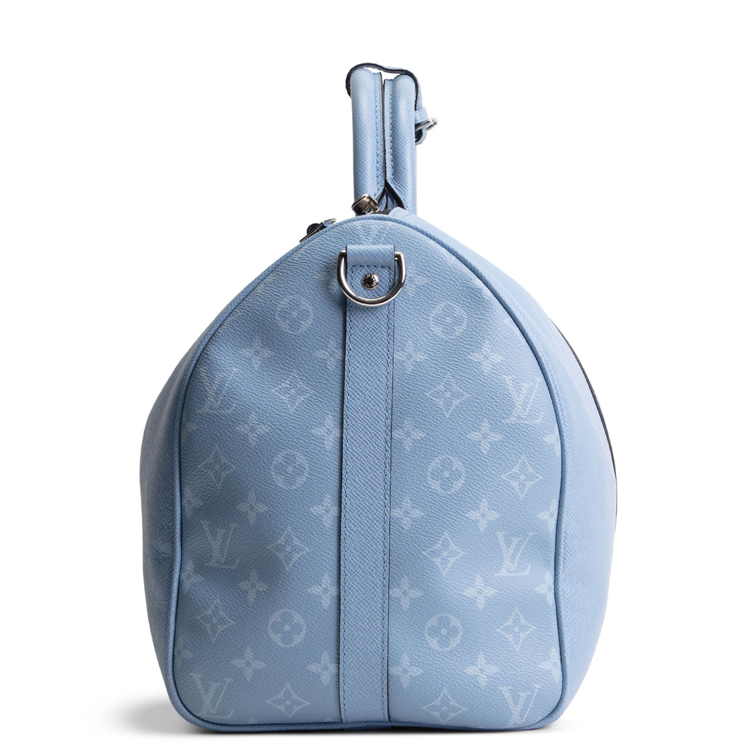 LOUIS VUITTON Taigarama Keepall Bandouliere 50 - Blue Lagoon