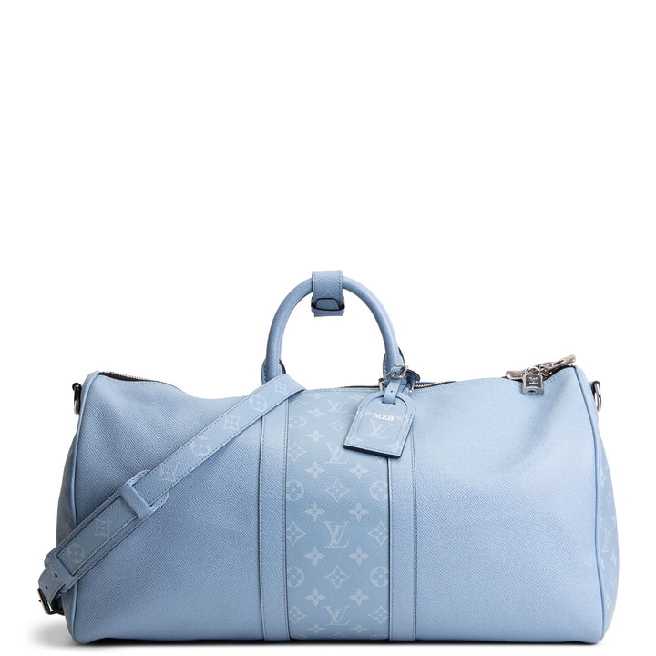 LOUIS VUITTON Taigarama Keepall Bandouliere 50 - Blue Lagoon