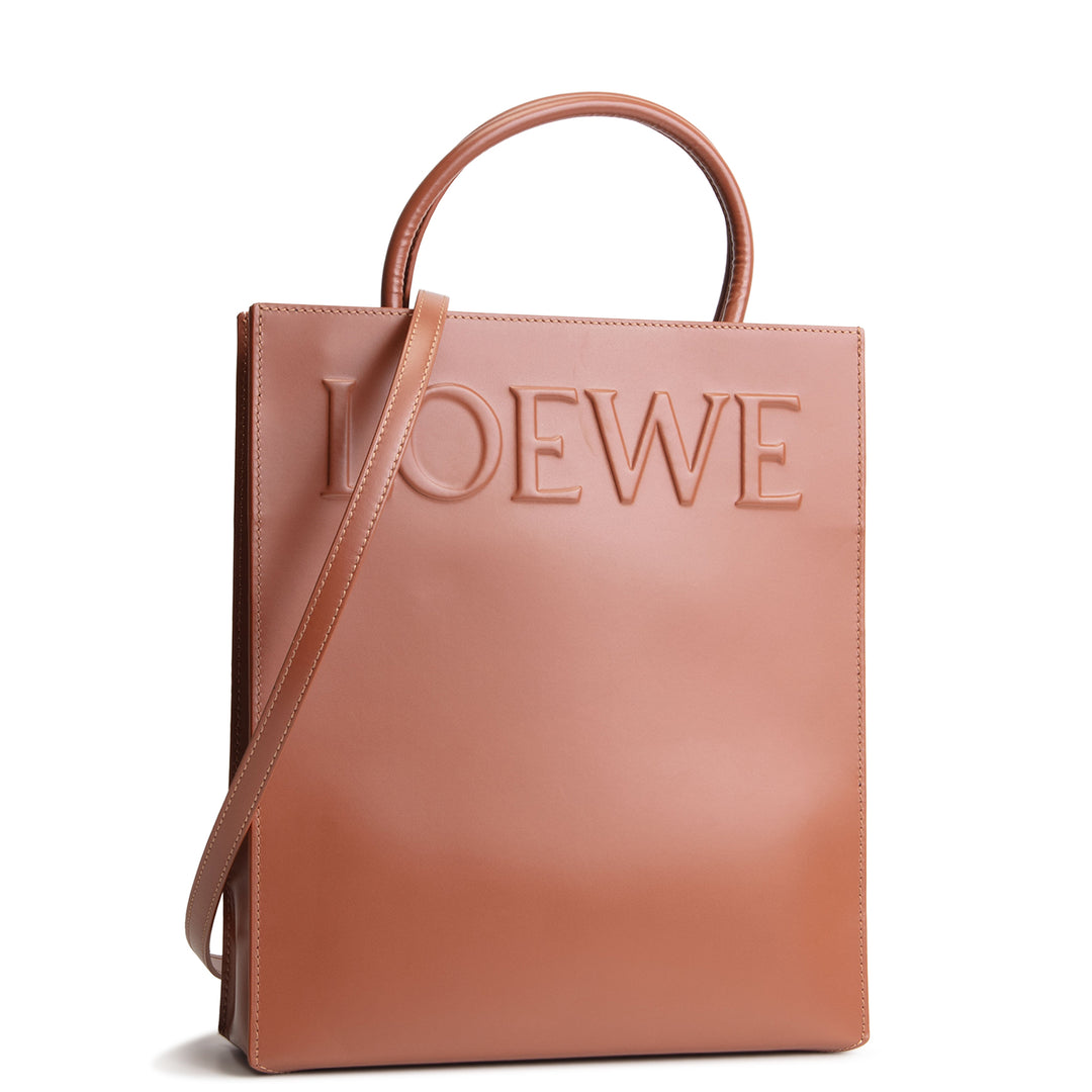 LOEWE Standard A4 Tote - Brown