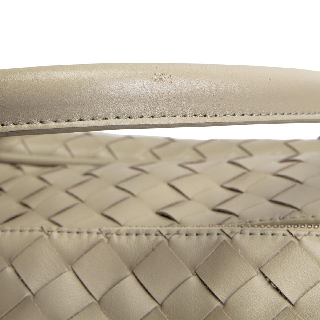 BOTTEGA VENETA Intrecciato Weekender - Sage Green